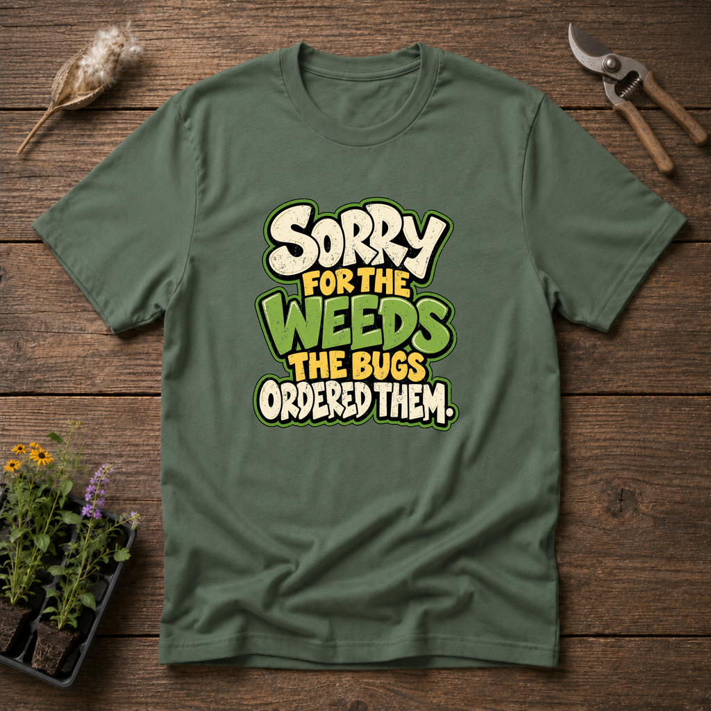 Bugs Ordered Weeds T-Shirt