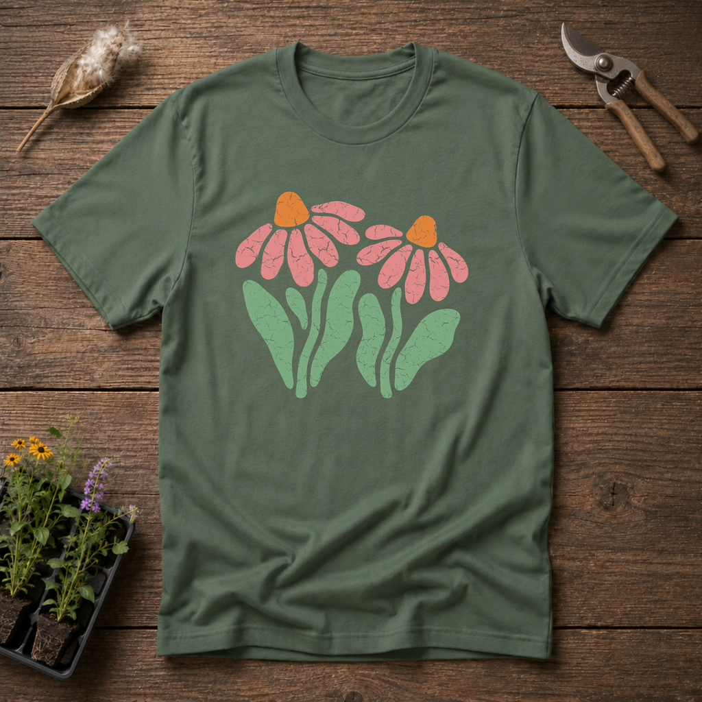 Abstract Coneflowers T-Shirt