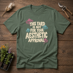 Wild Over Aesthetics T-Shirt in Military Green