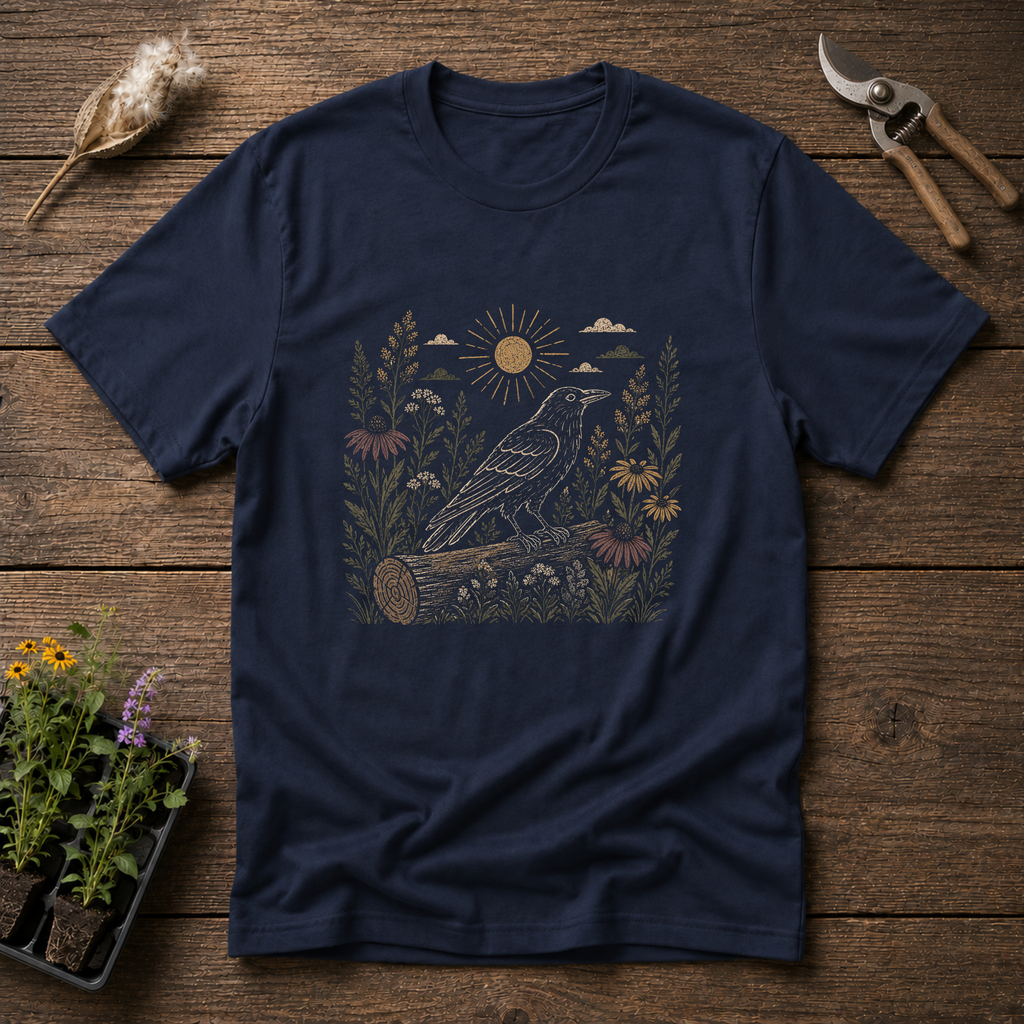 Rustic Crow Meadow T-Shirt