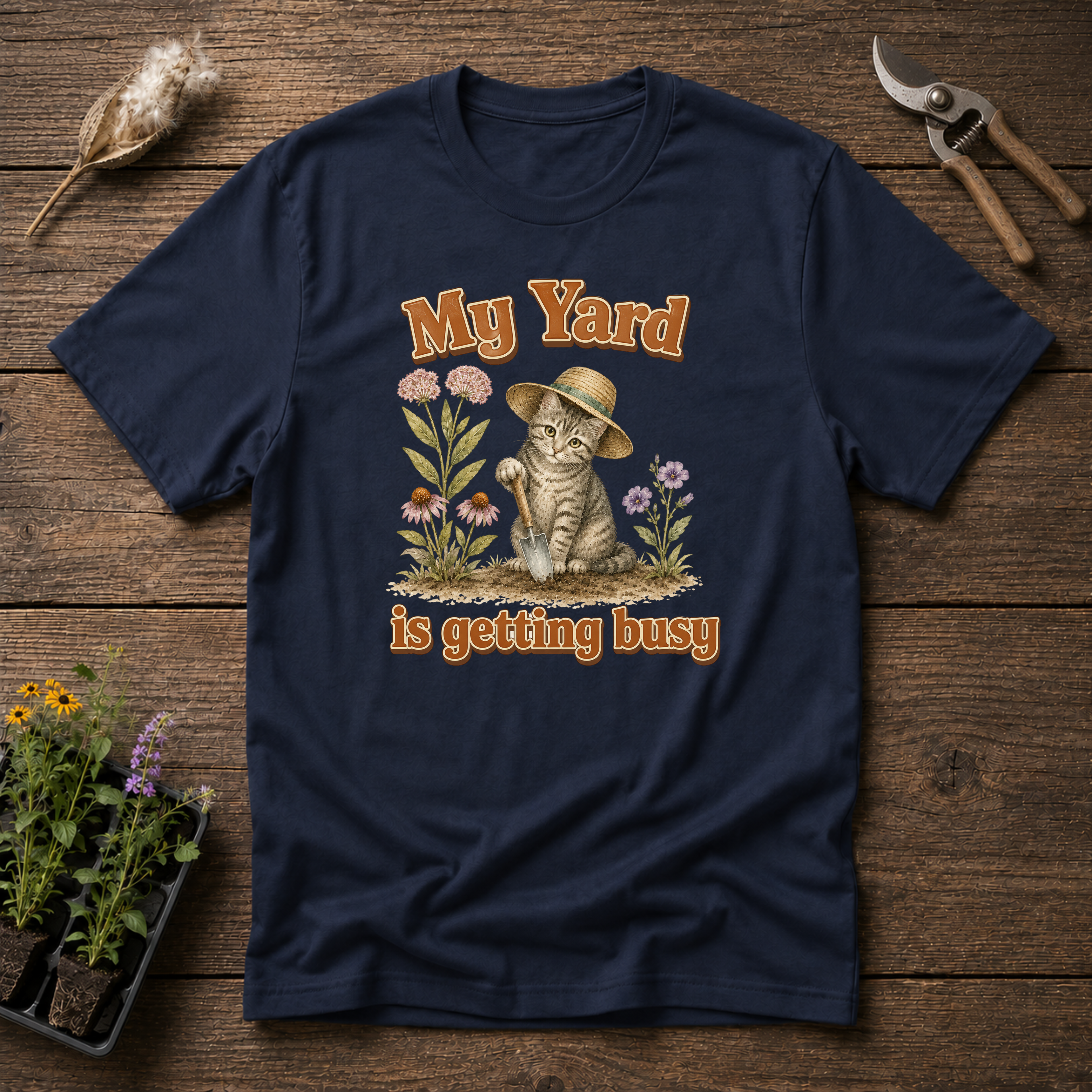 My Yard Is Getting Busy T-Shirt