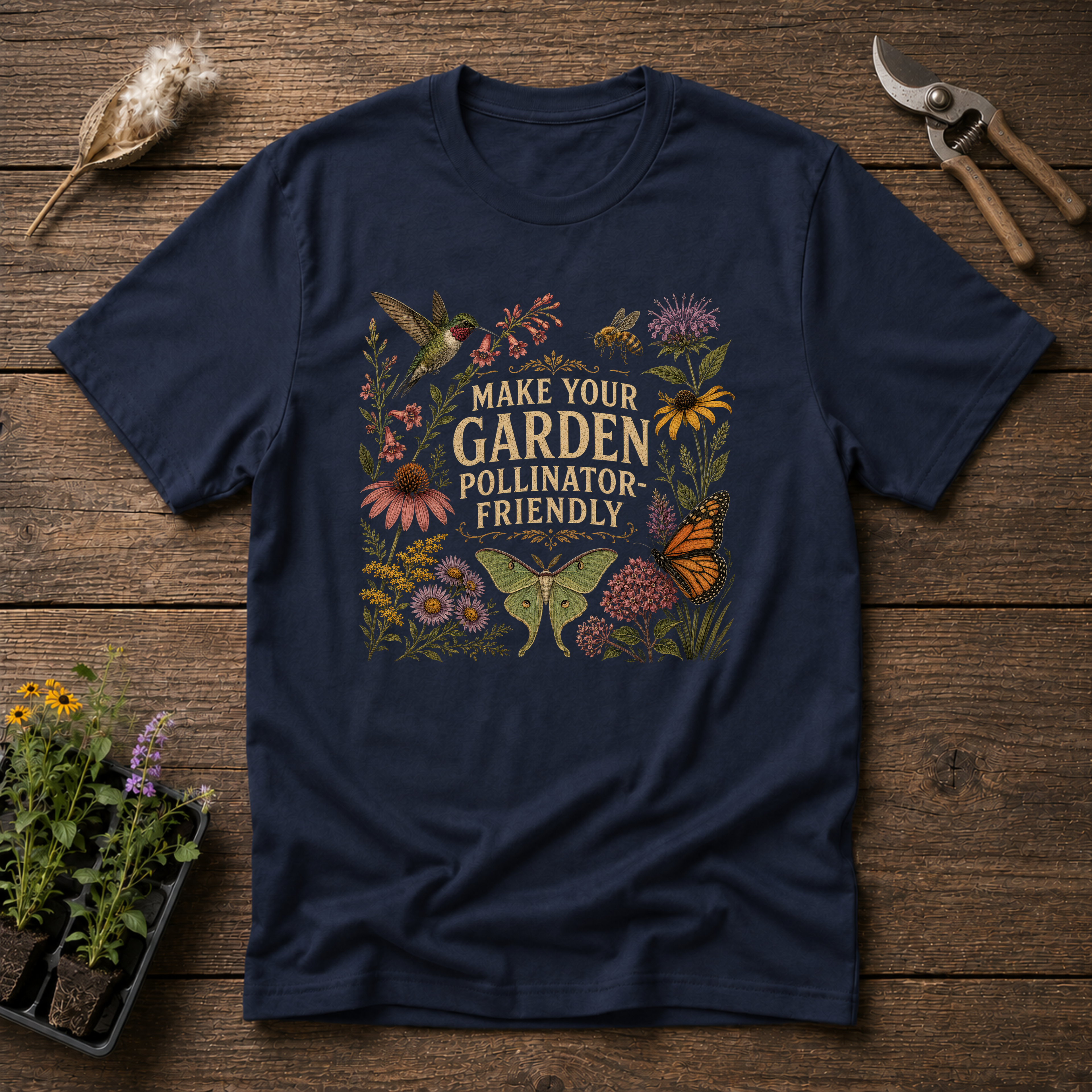 Make Your Garden Pollinator-Friendly T-Shirt