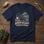 Coffee & Native Plants T-Shirt in Navy