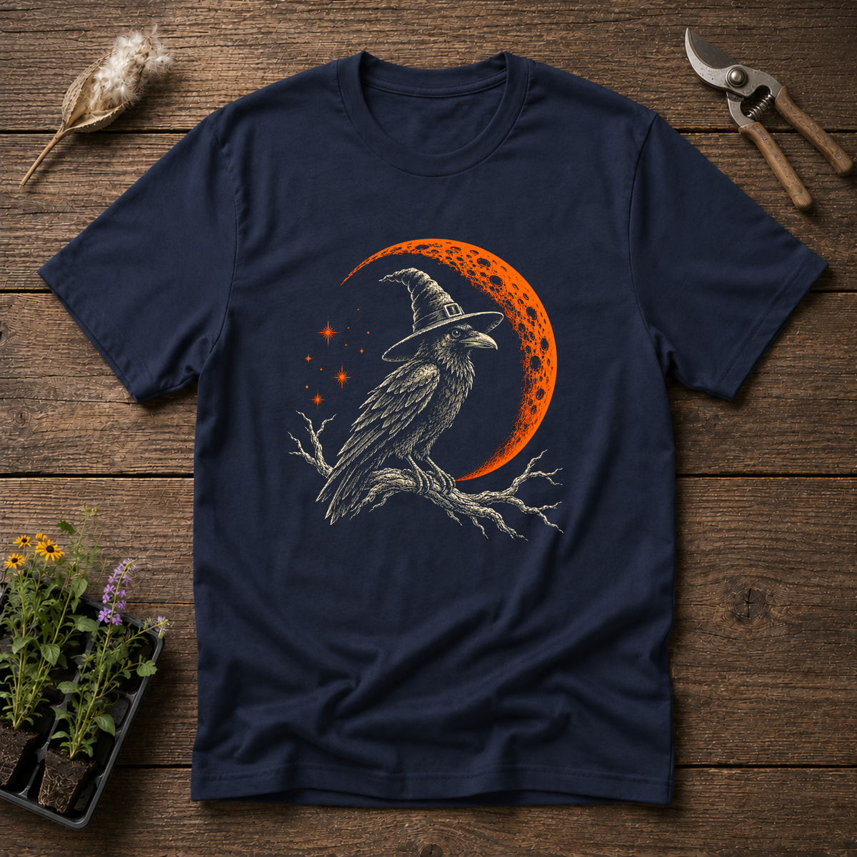 Witch Raven Moon T-Shirt