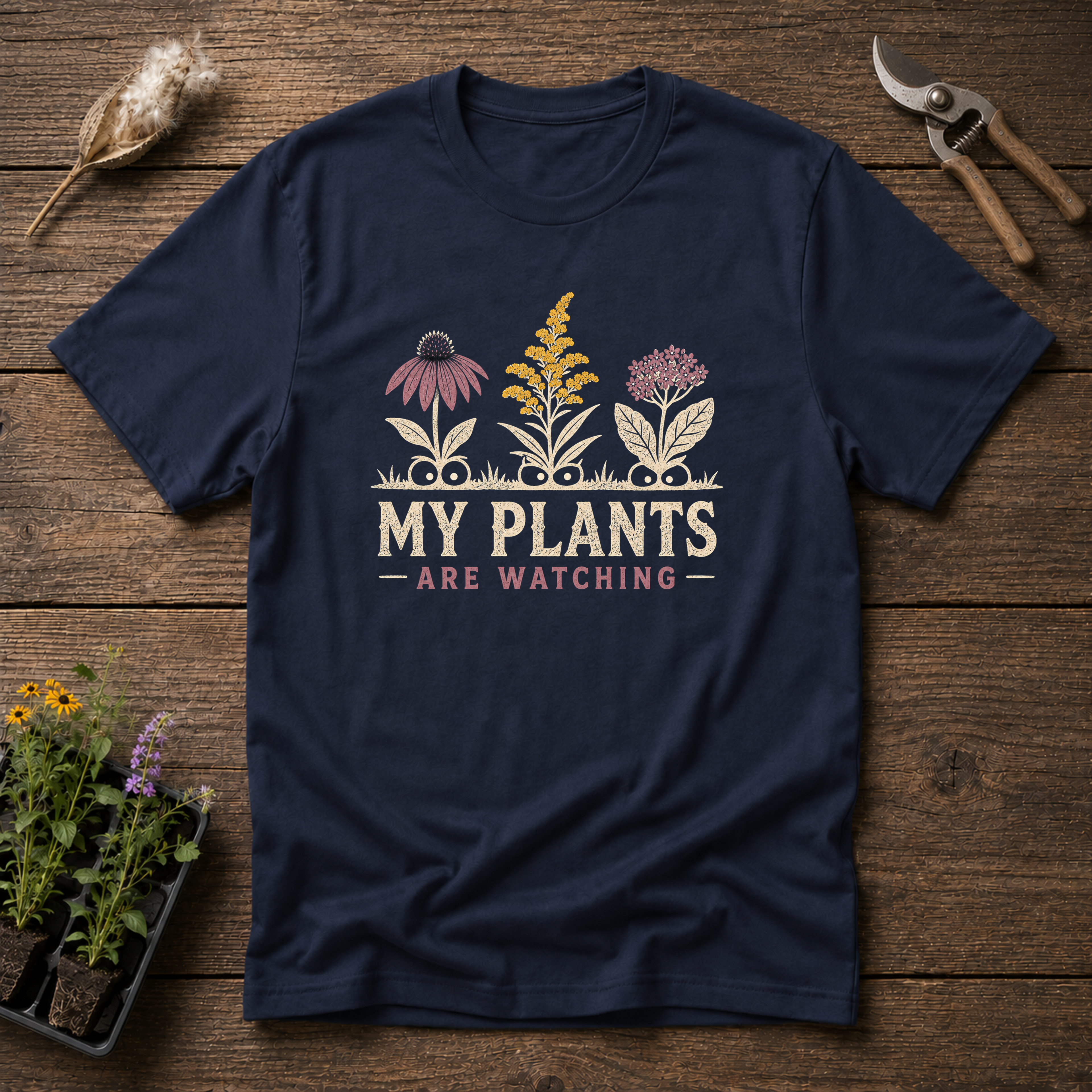 My Plants Are Watching T-Shirt