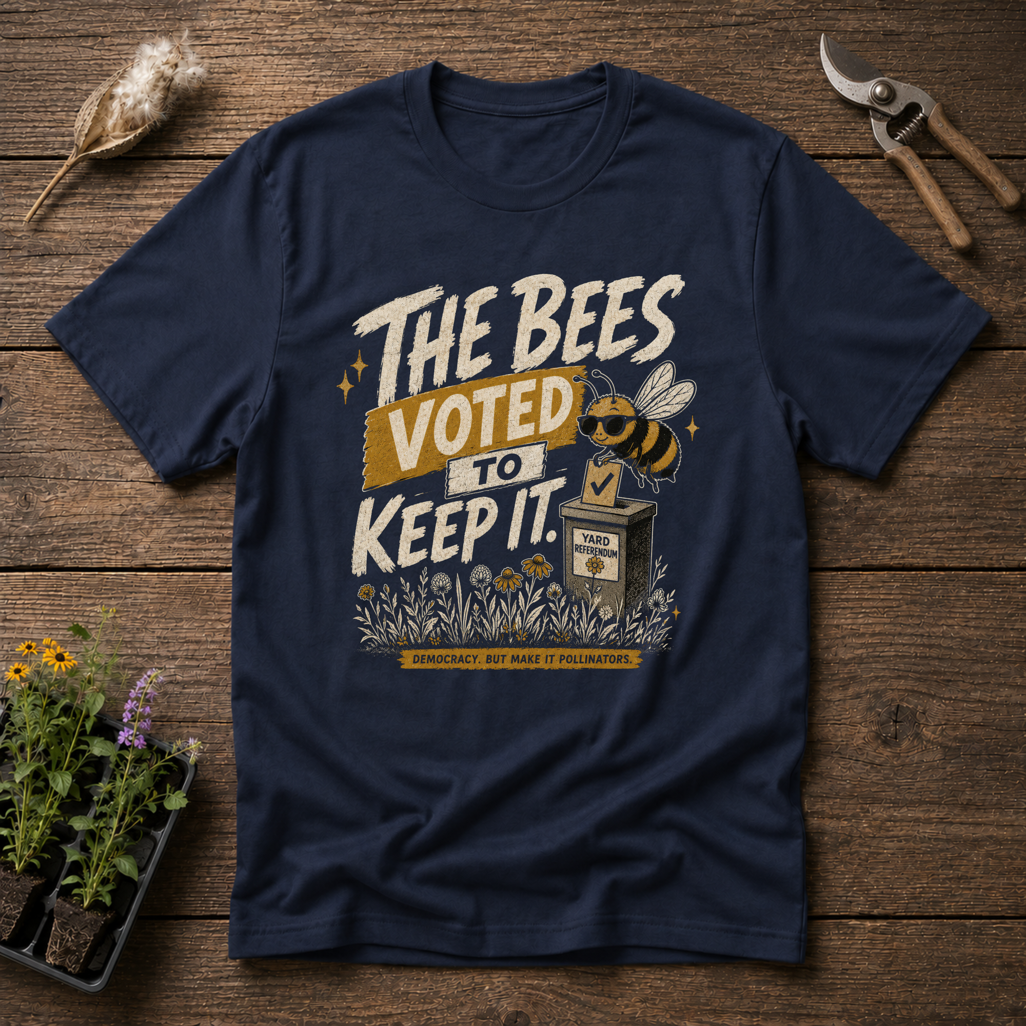 Bees Voted Yes T-Shirt