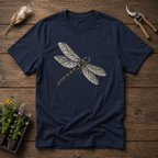 Chalky Dragonfly T-Shirt in Navy