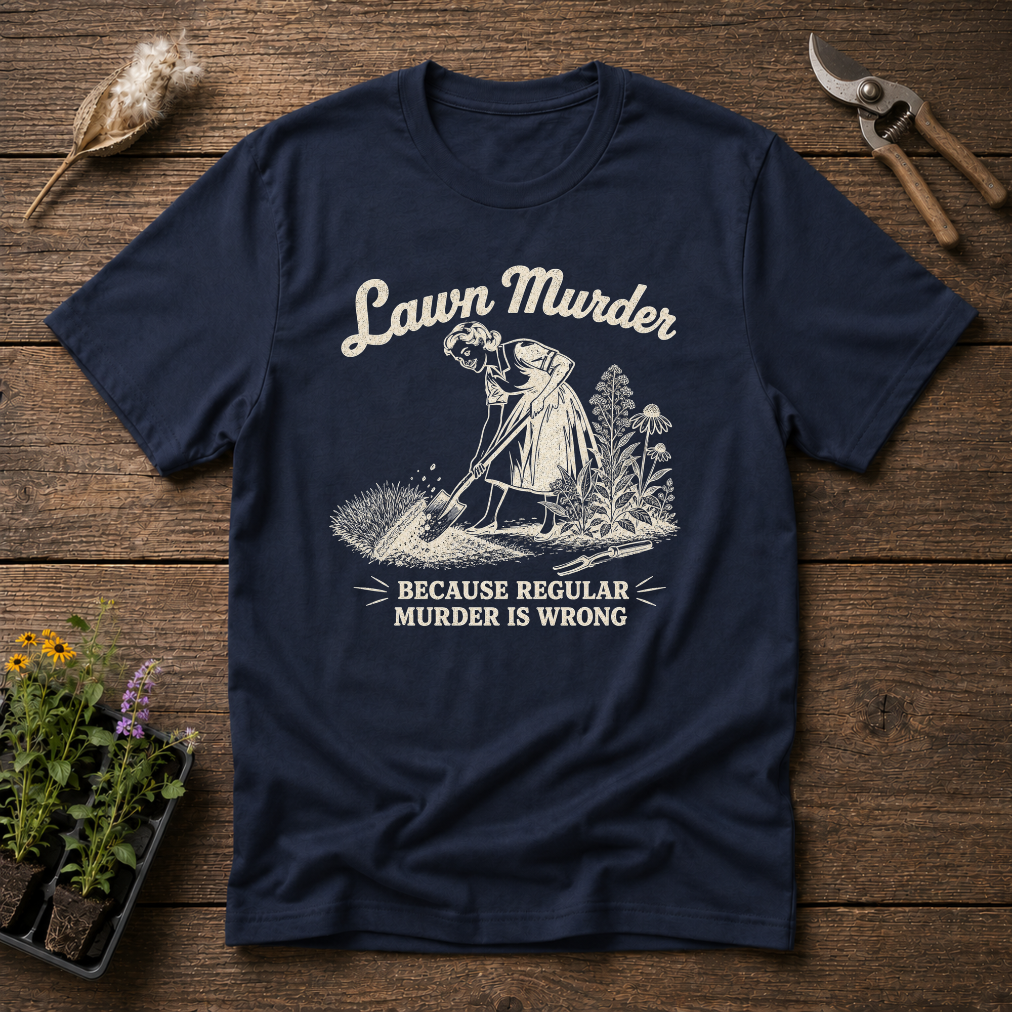 Lawn Murder T-Shirt