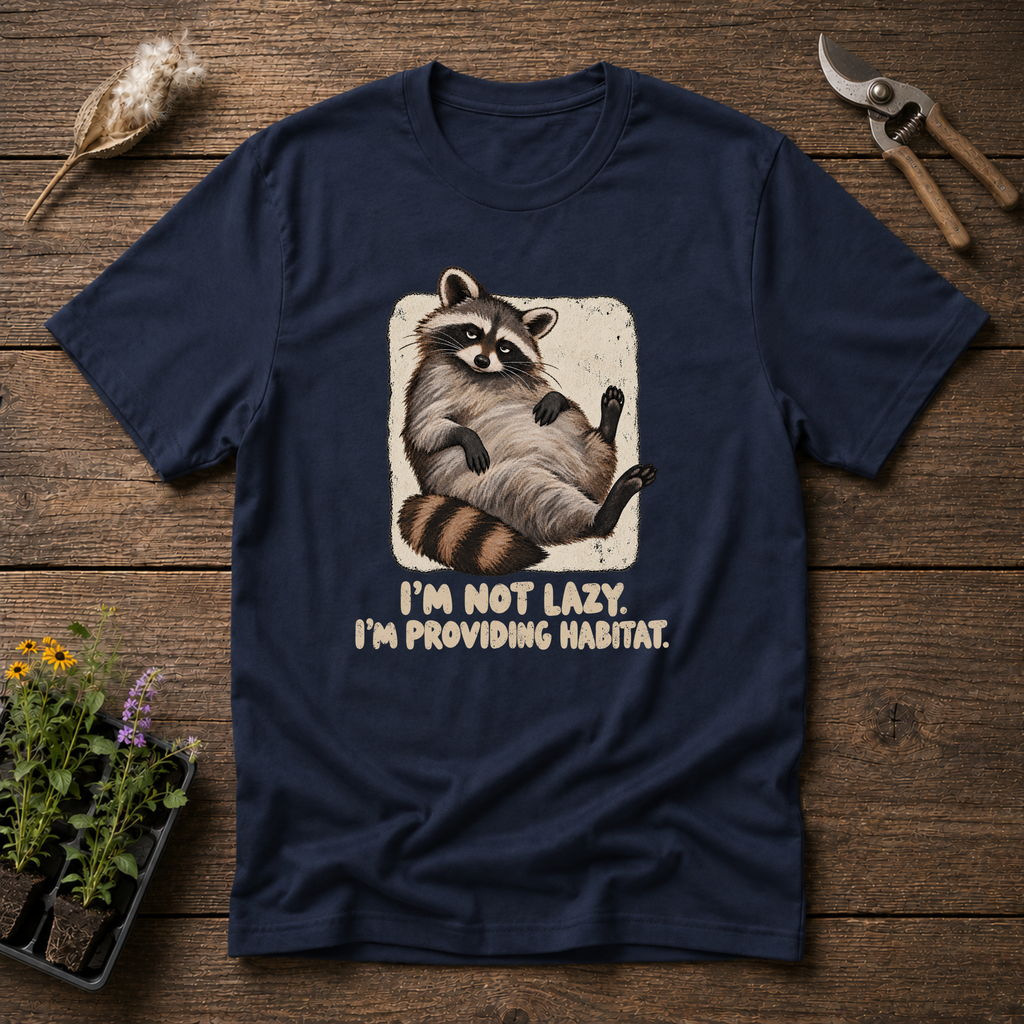 Providing Habitat T-Shirt in Navy