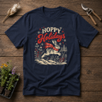 Hoppy Holidays T-Shirt in Navy