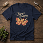 Merry Mothmas T-Shirt in Navy