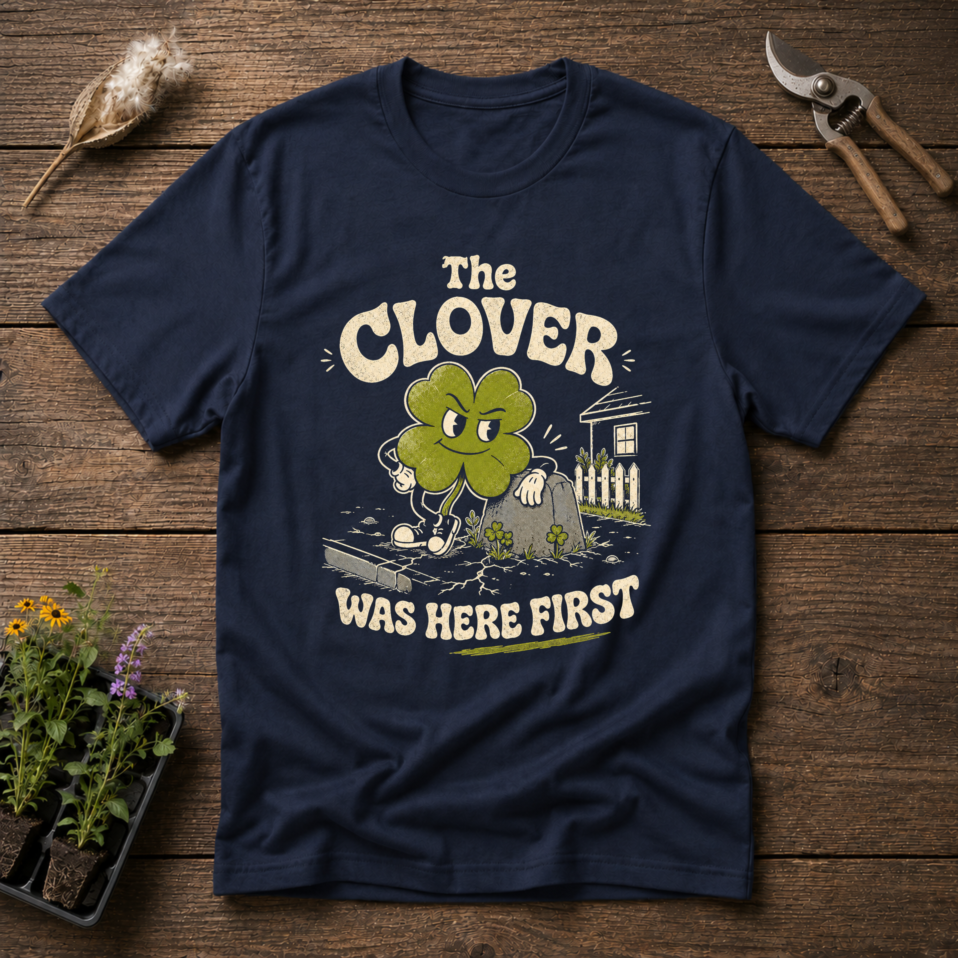 The Clover Was Here First T-Shirt