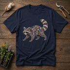 Wildflower Raccoon T-Shirt