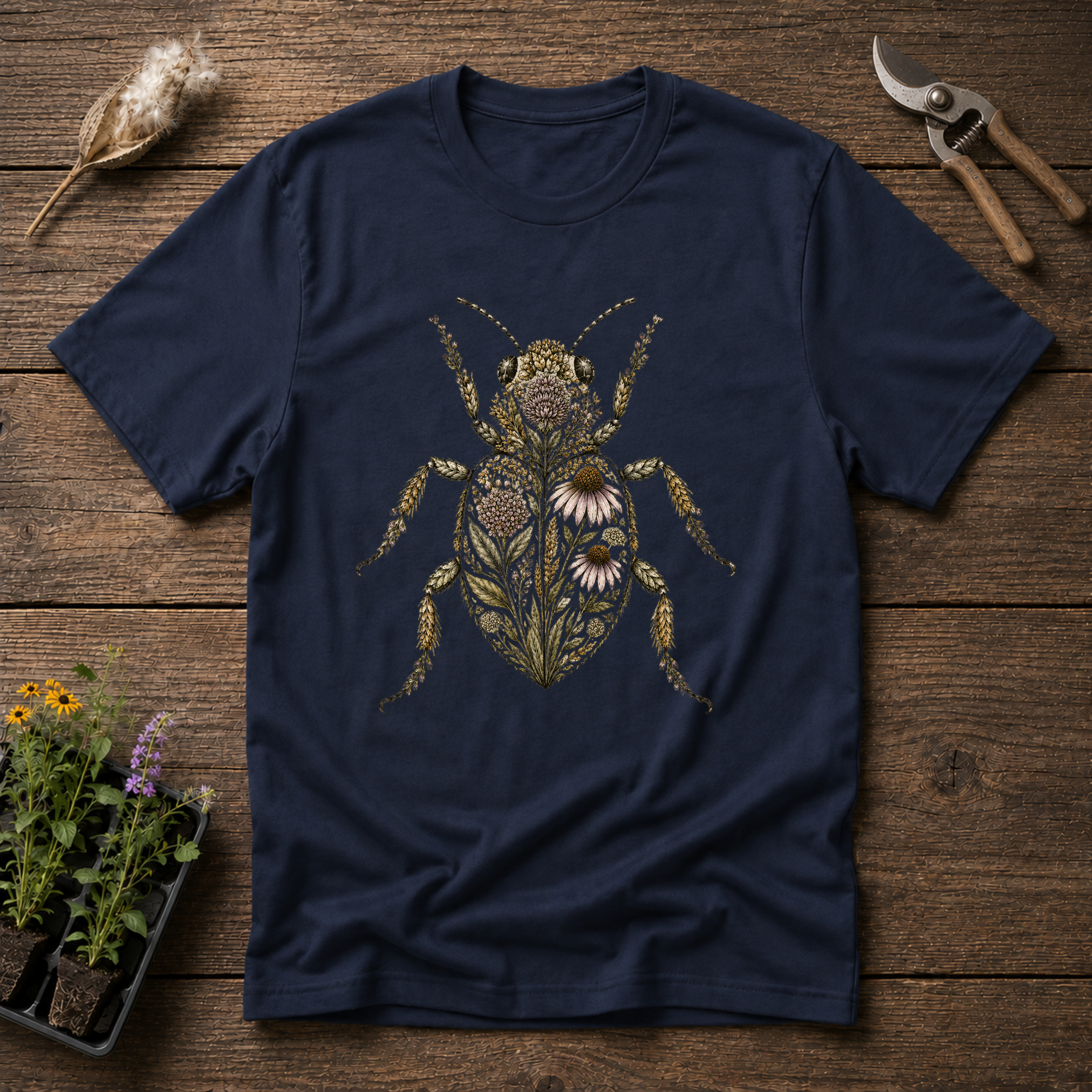 Botanical Beetle T-Shirt