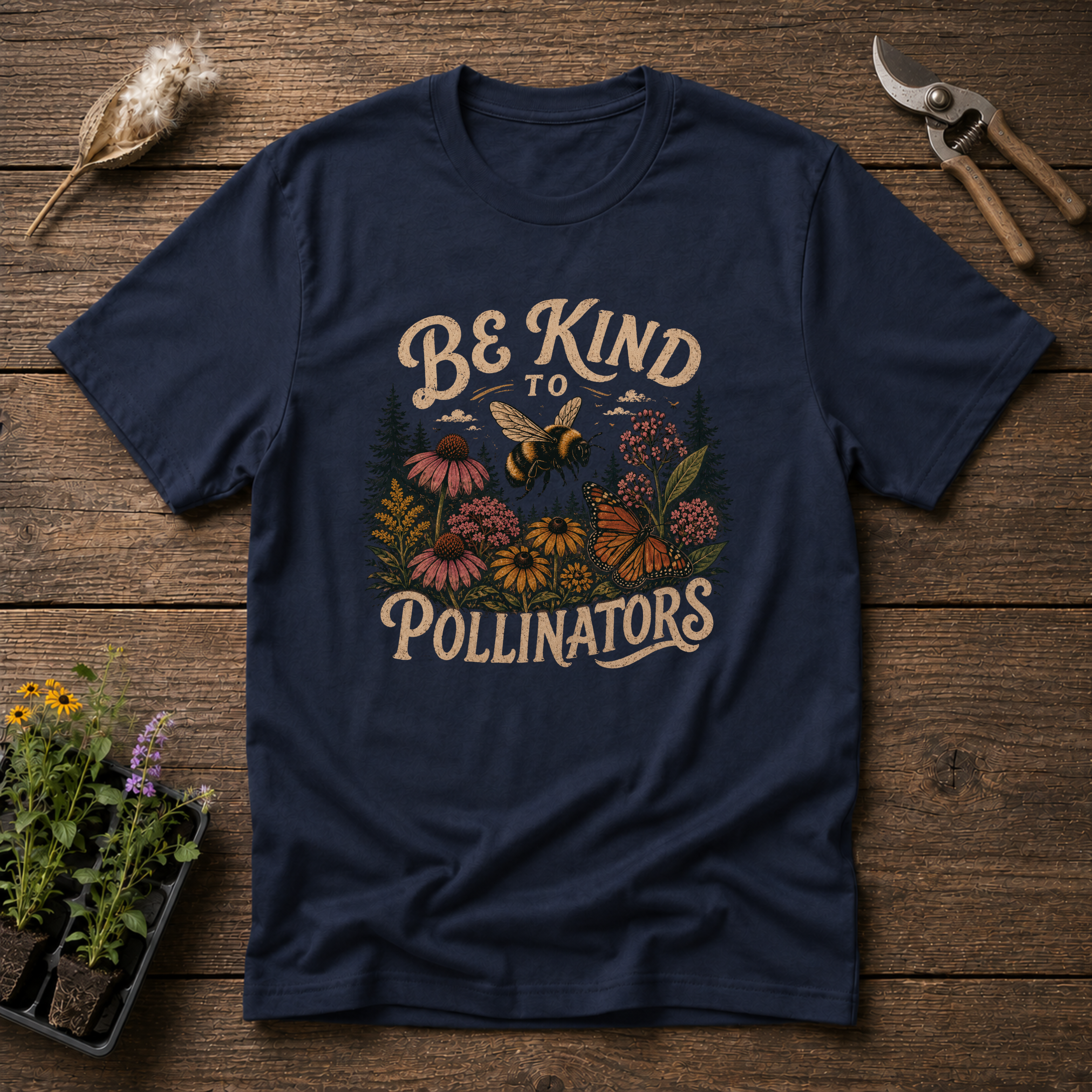 Be Kind To Pollinators T-Shirt