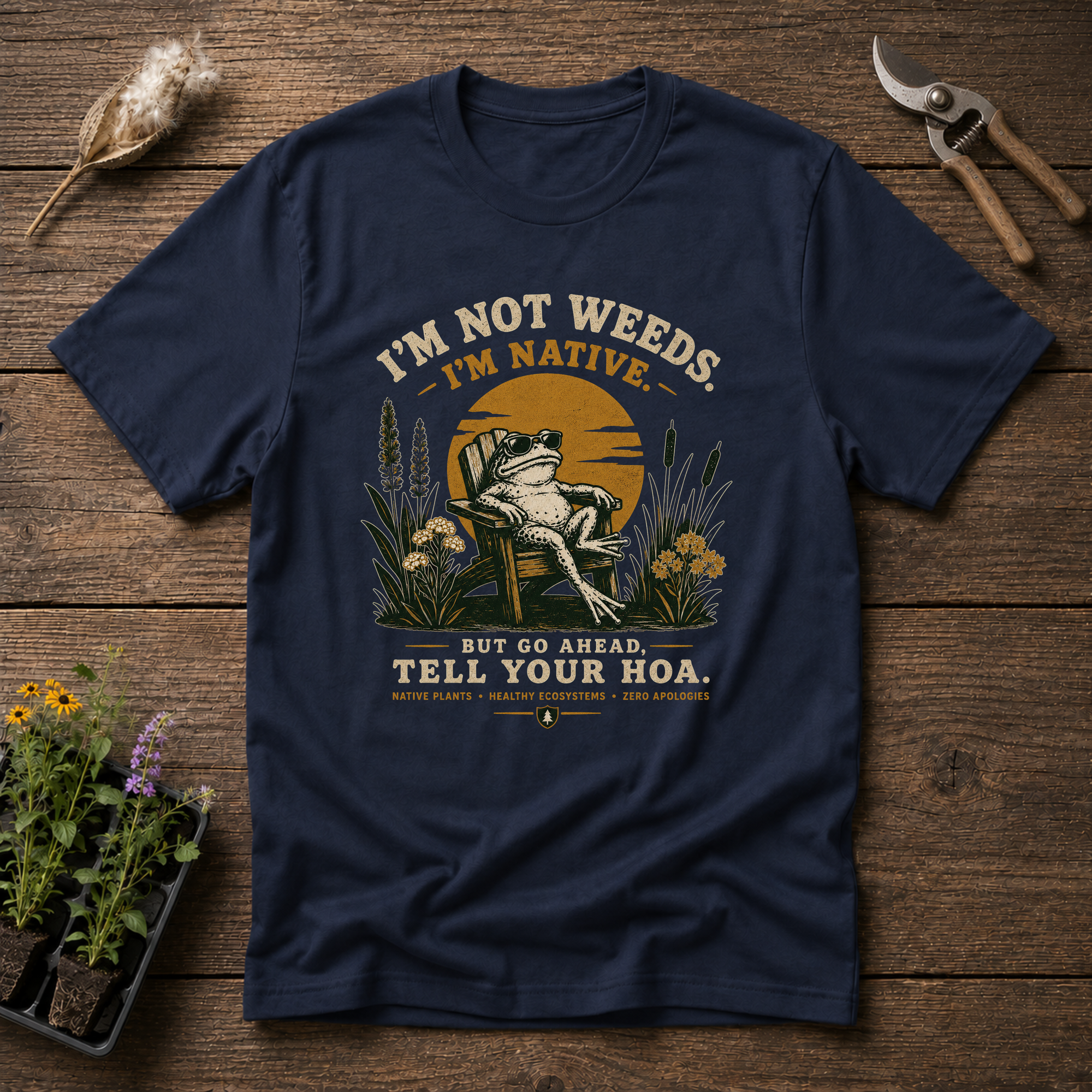 Native Not Weeds T-Shirt