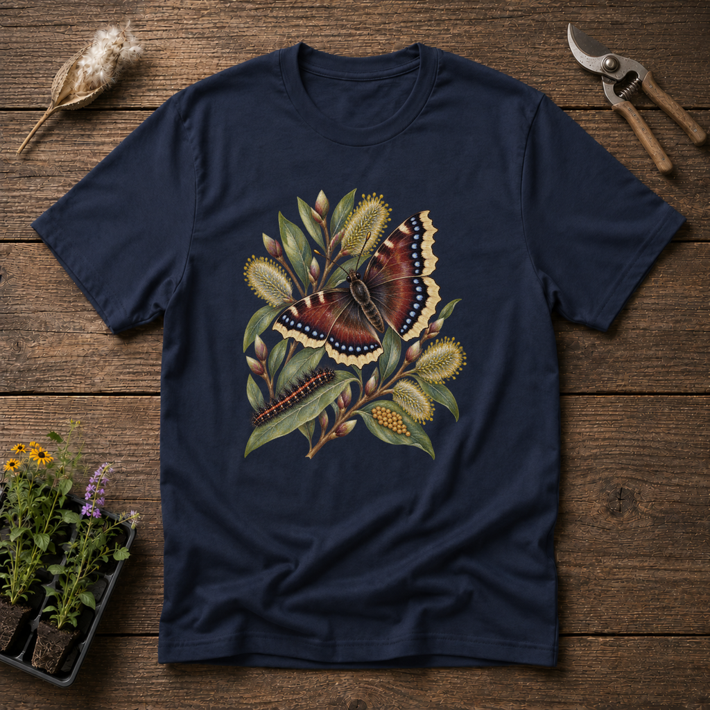 Mourning Cloak T-Shirt in Navy