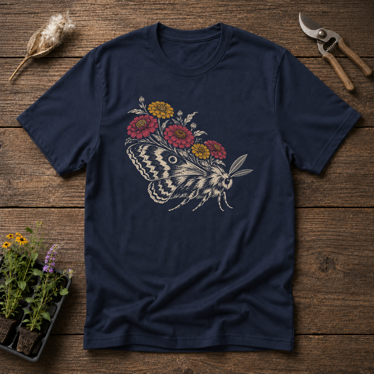 Wildflower Moth T-Shirt