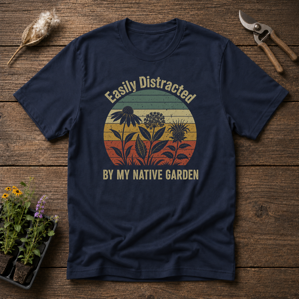 Easily Distracted By My Native Garden T-Shirt