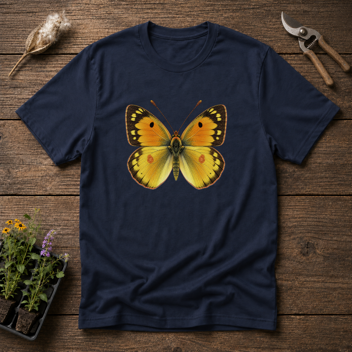 Orange Sulphur Butterfly T-Shirt