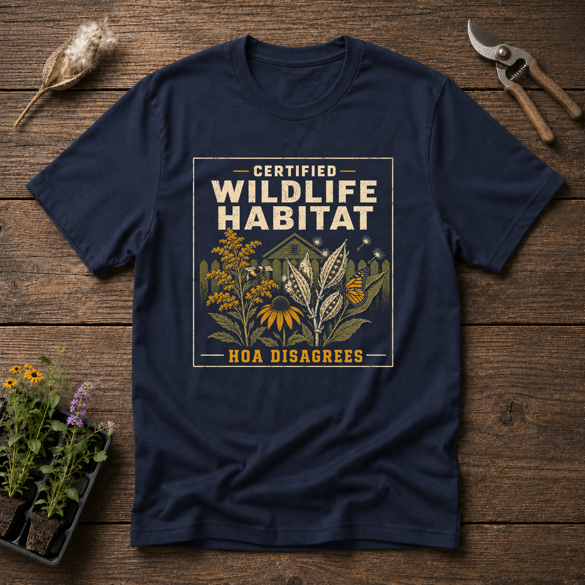Certified Wildlife Habitat T-Shirt