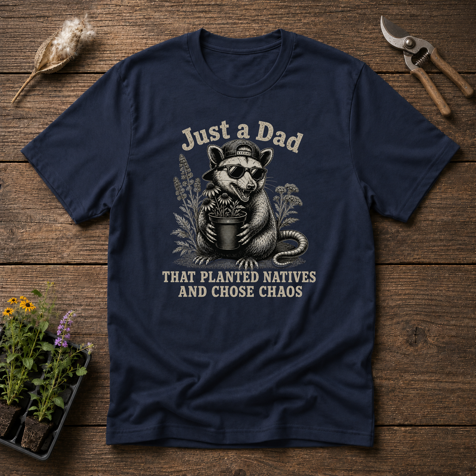 Native Plant Dad T-Shirt
