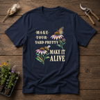 Yard Alive T-Shirt in Navy