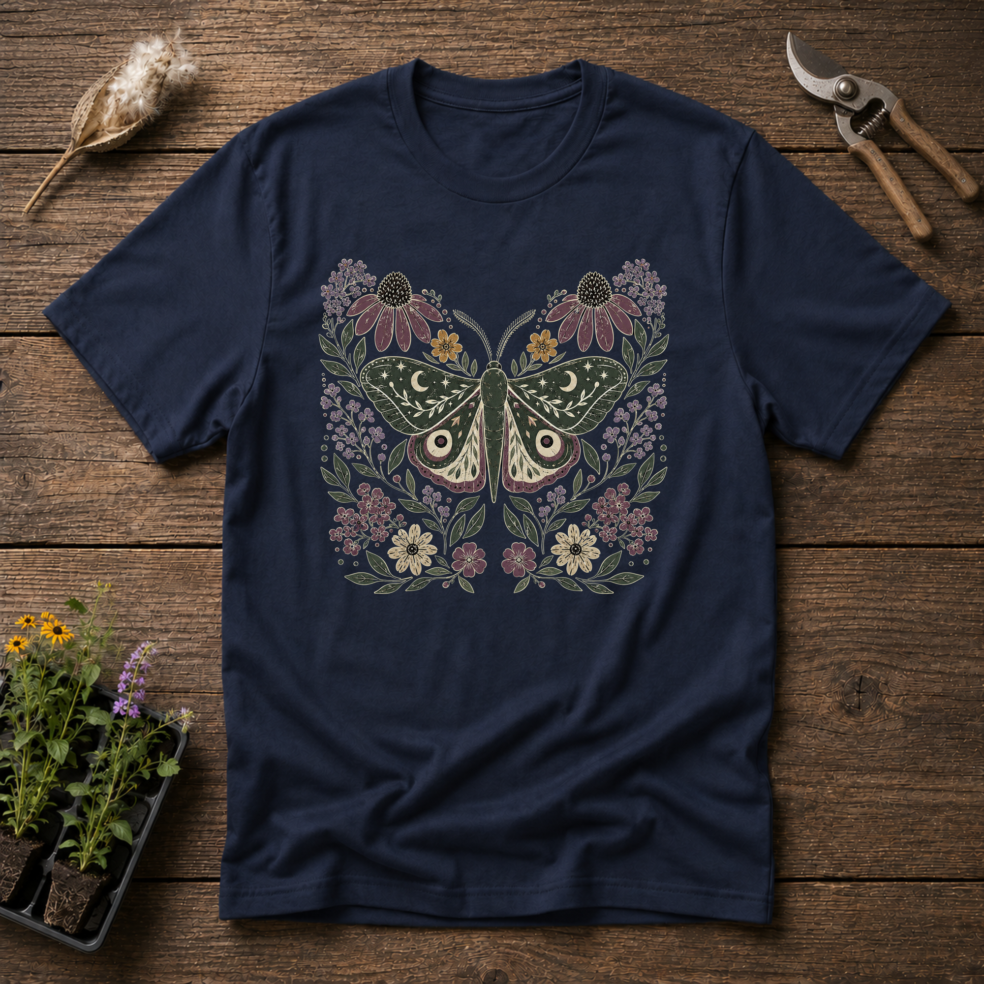 Botanical Moth T-Shirt