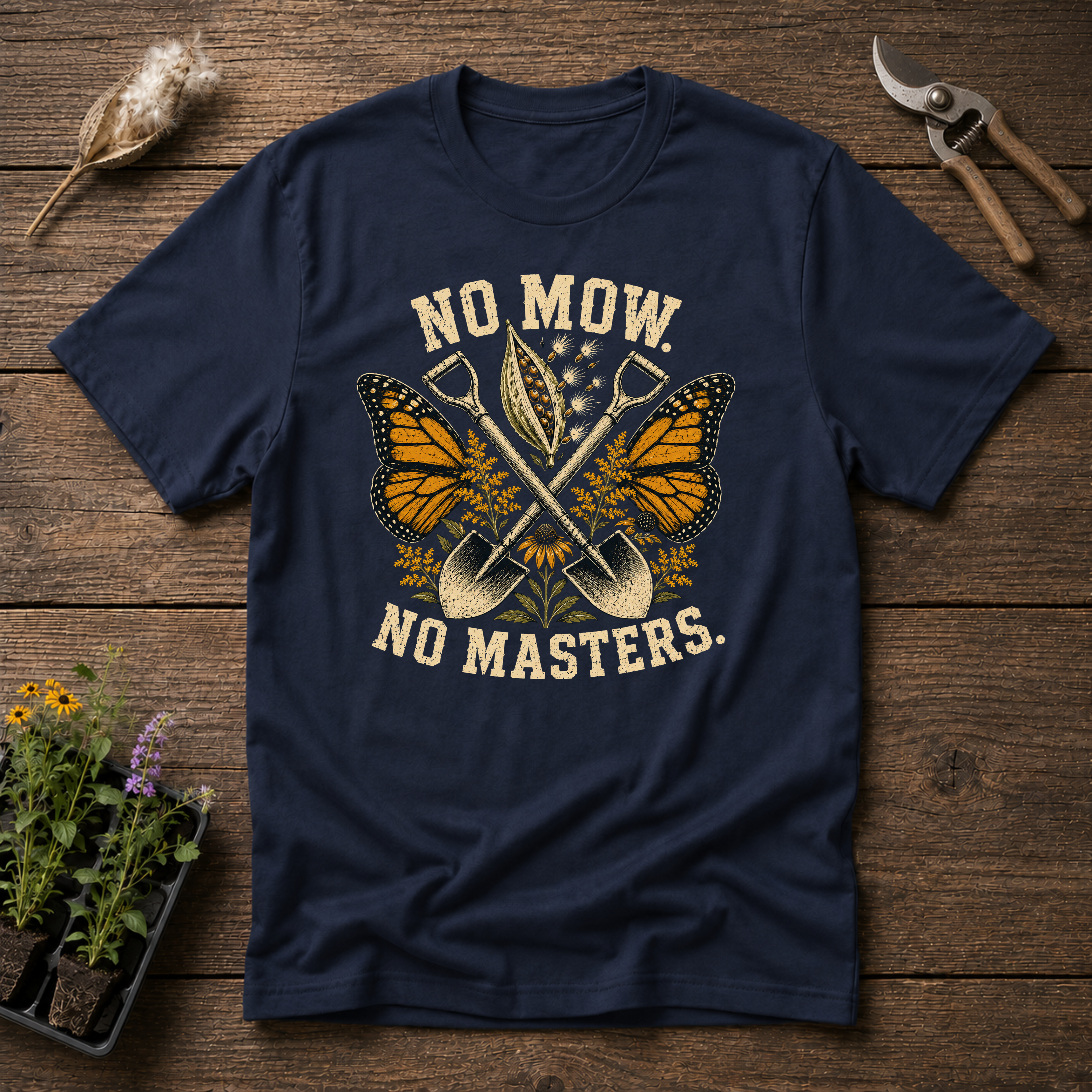 No Mow, No Masters T-Shirt