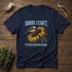 Seed Collecting T-Shirt in Navy
