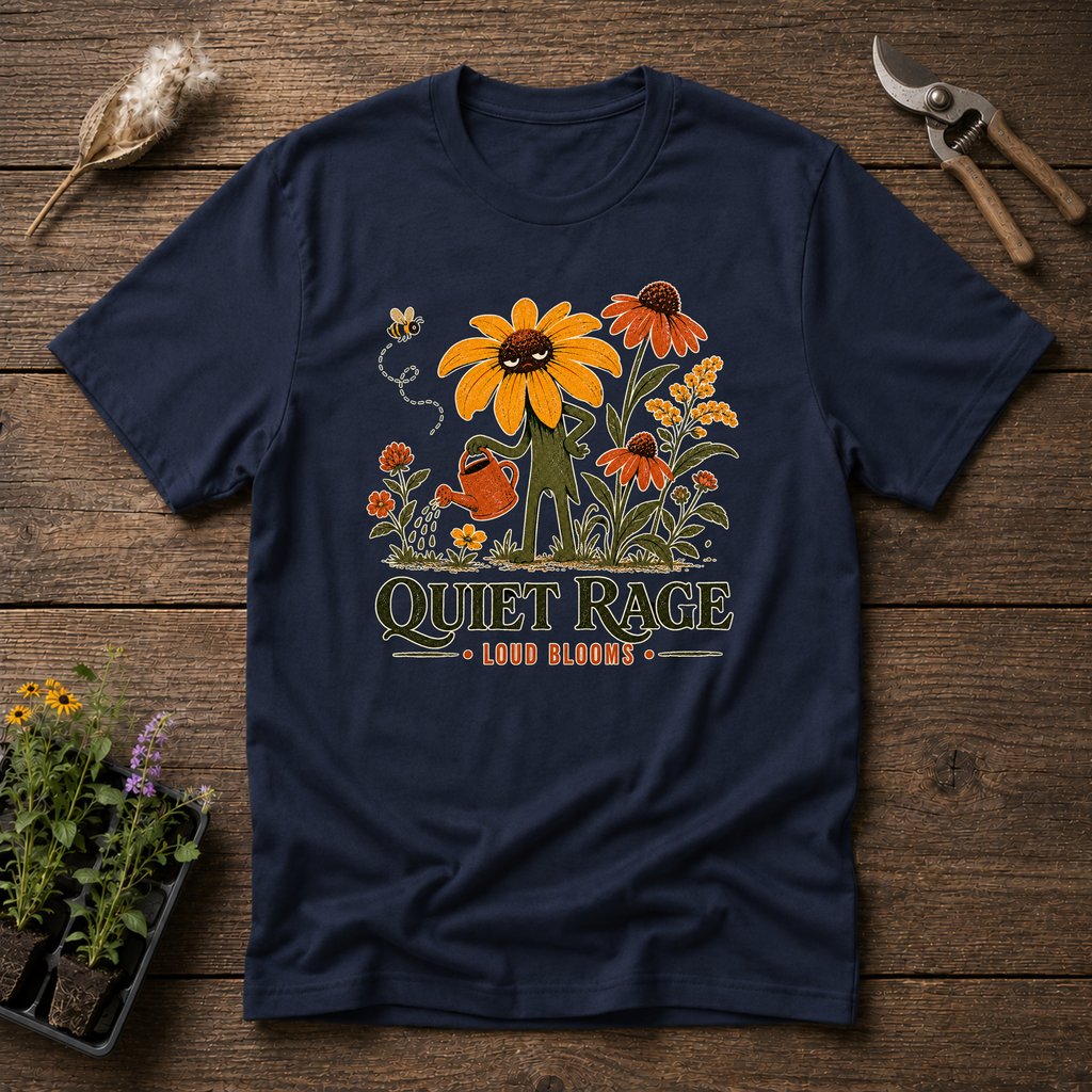 Quite Rage, Loud Blooms T-Shirt