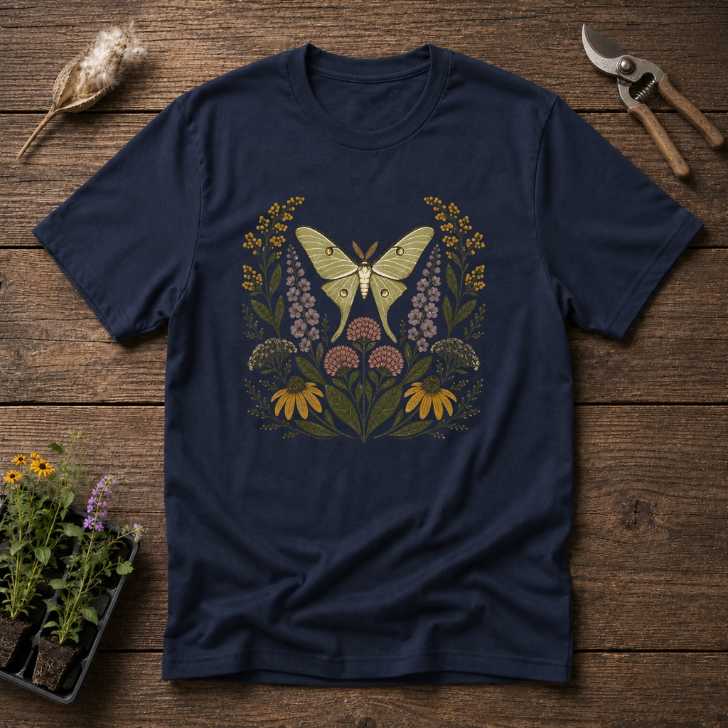 Floral Moth T-Shirt