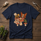 Pollinator Crew T-Shirt in Navy
