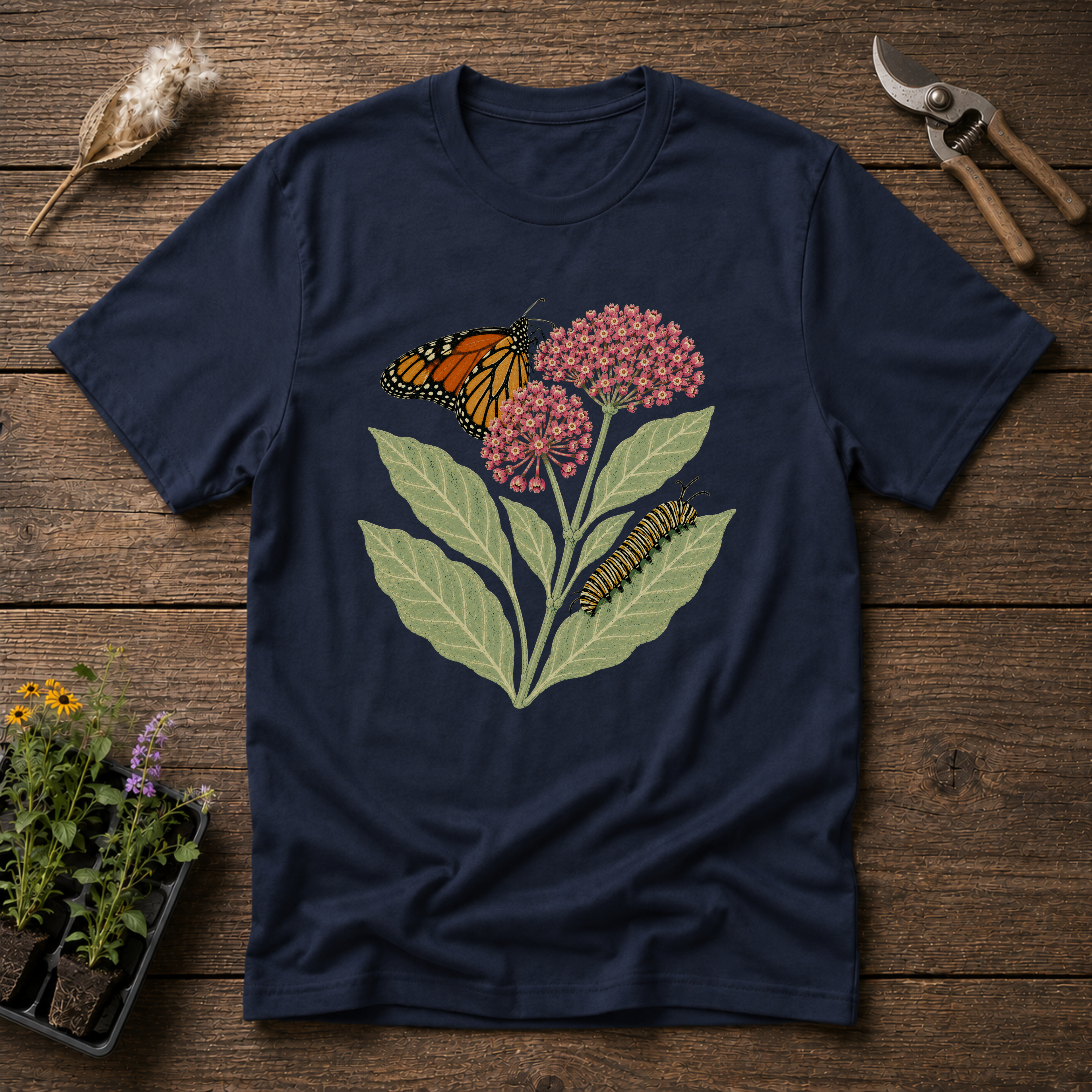Monarch & Milkweed T-Shirt
