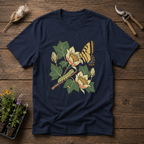 Whimsical Swallowtail T-Shirt in Navy