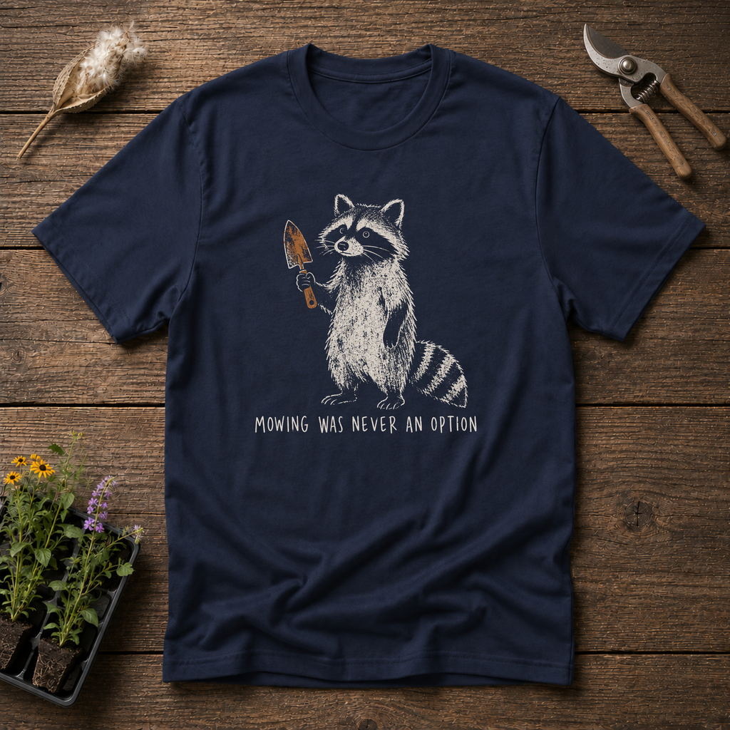 No Mowing Option T-Shirt
