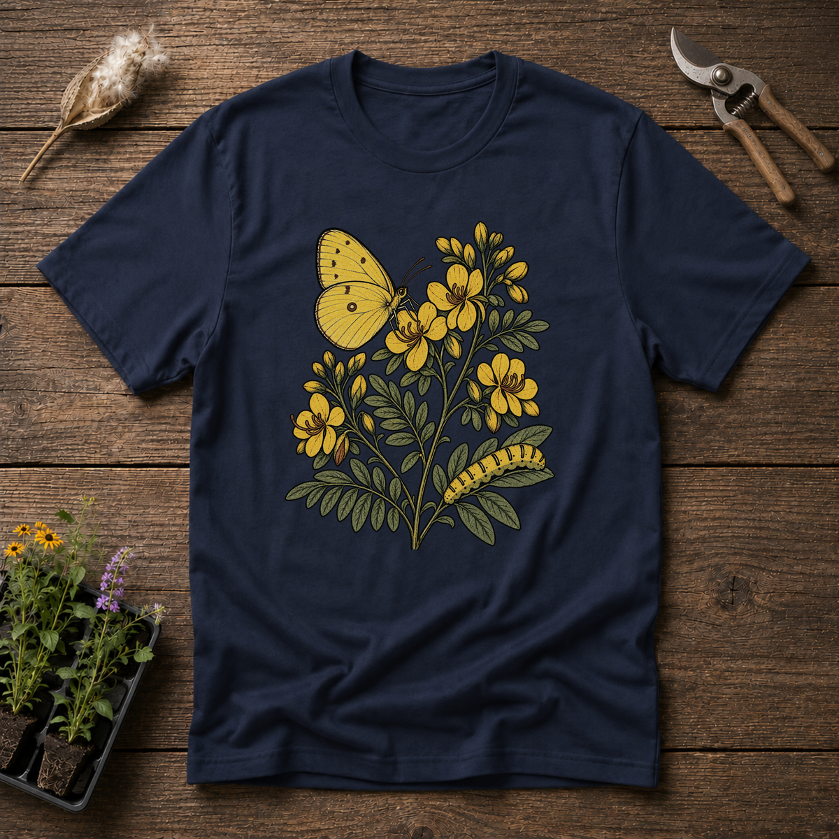 Cloudless Sulphur Butterfly T-Shirt