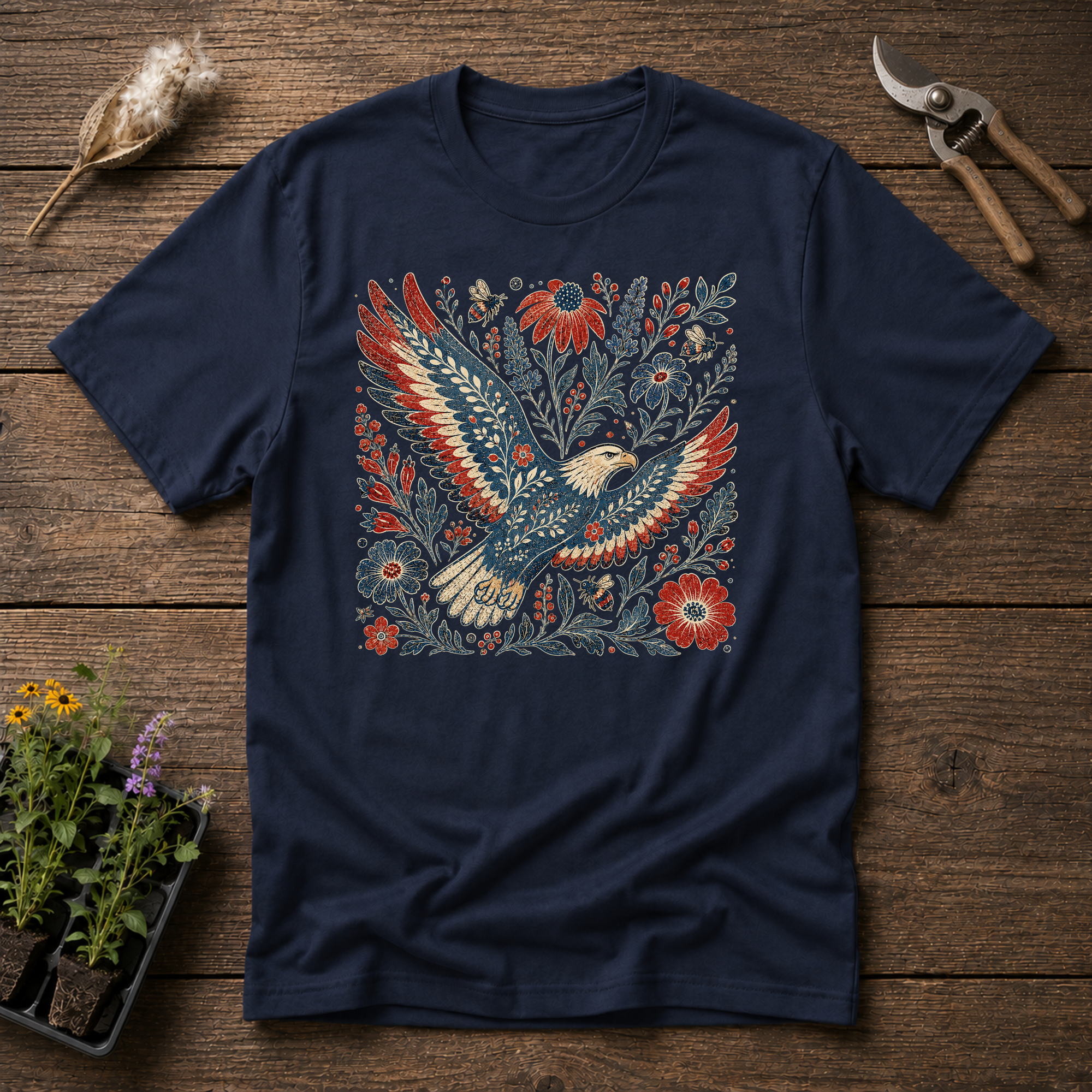 Patriotic Eagle T-Shirt