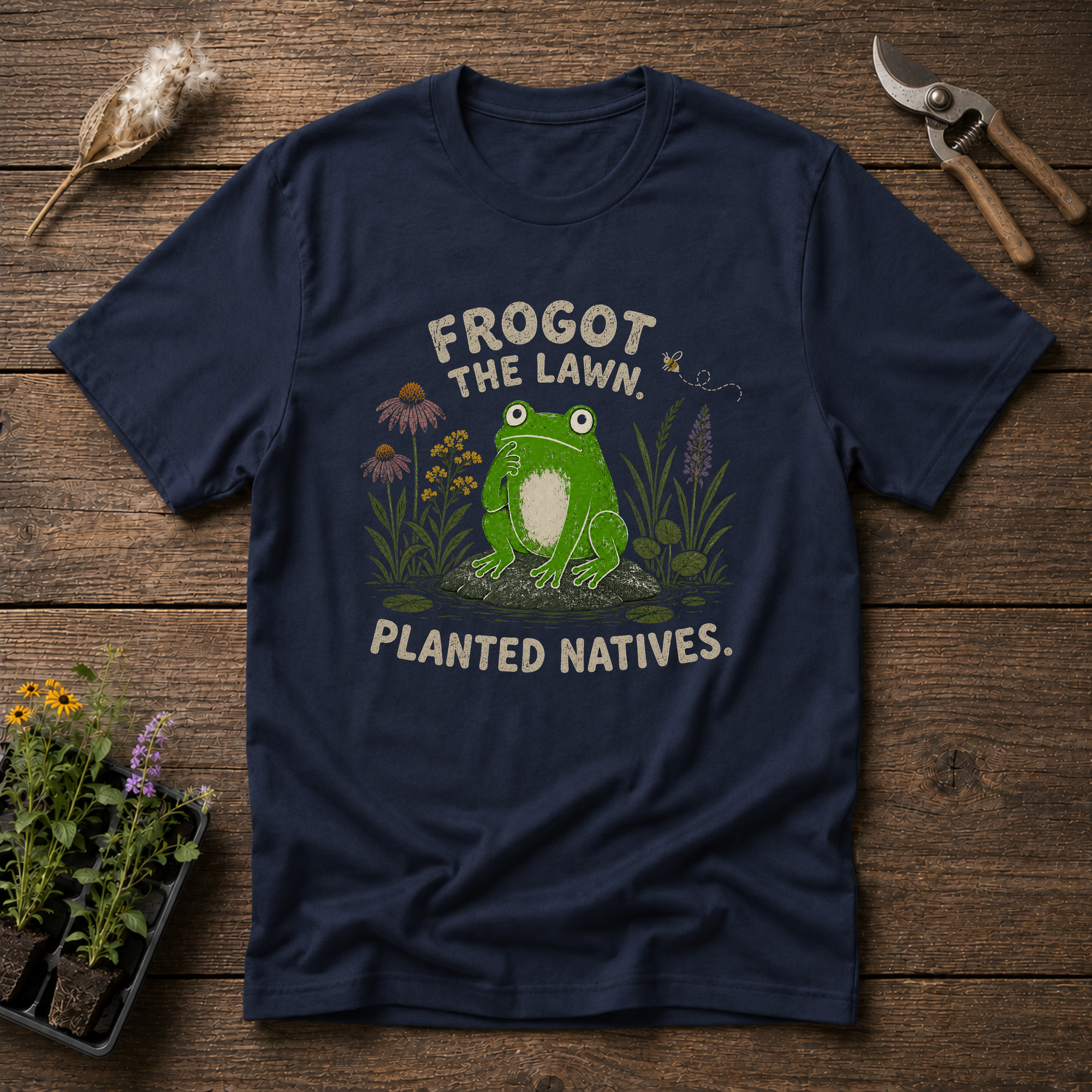 Frogot The Lawn T-Shirt