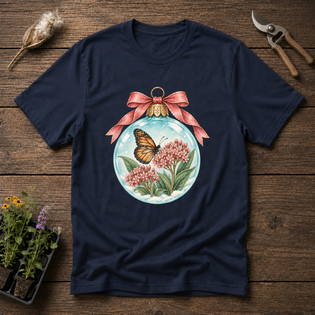 Monarch Winter Magic T-Shirt in Navy