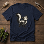 Scribble Skunk T-Shirt in Navy