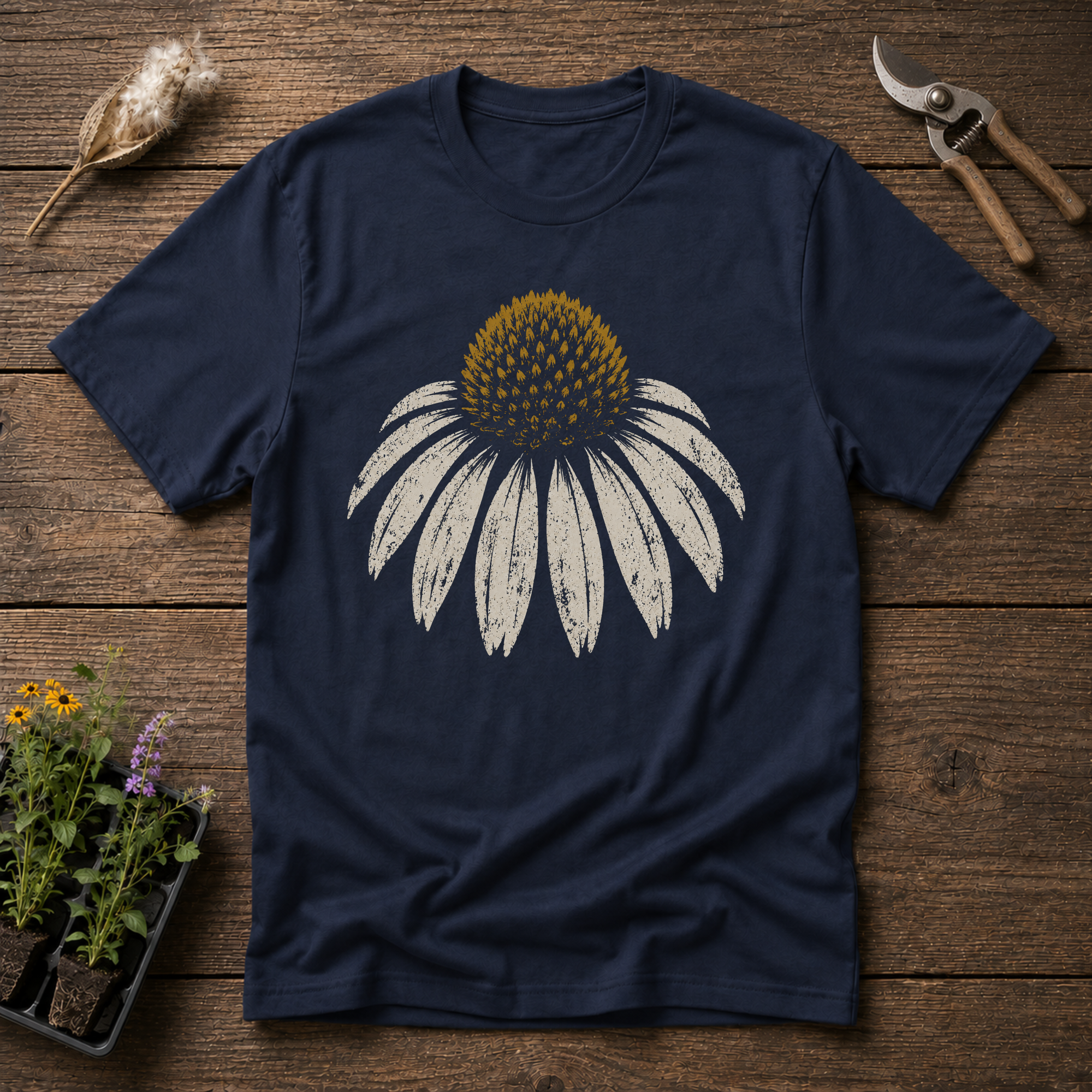 Vintage Coneflower T-Shirt