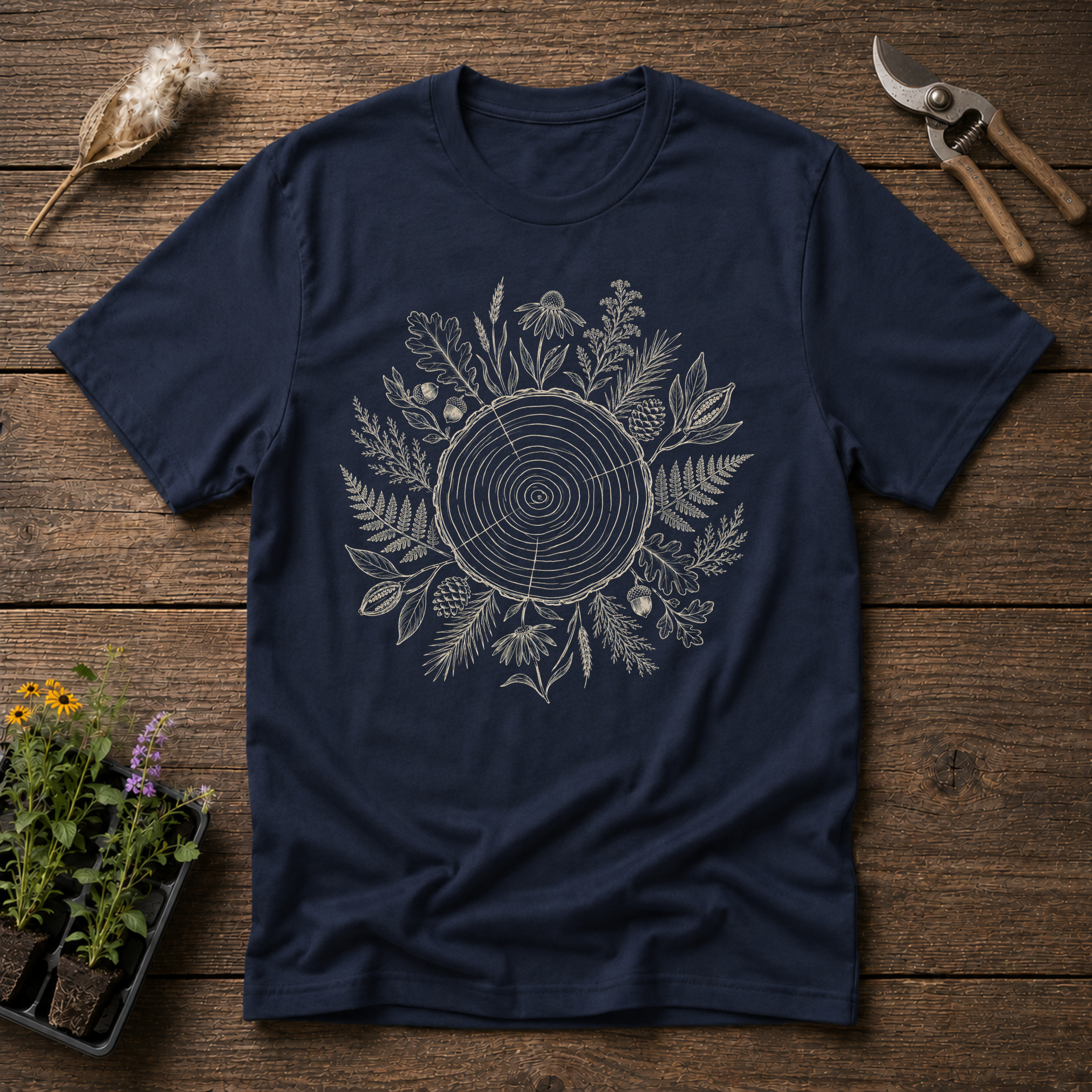 Native Forest Circle T-Shirt