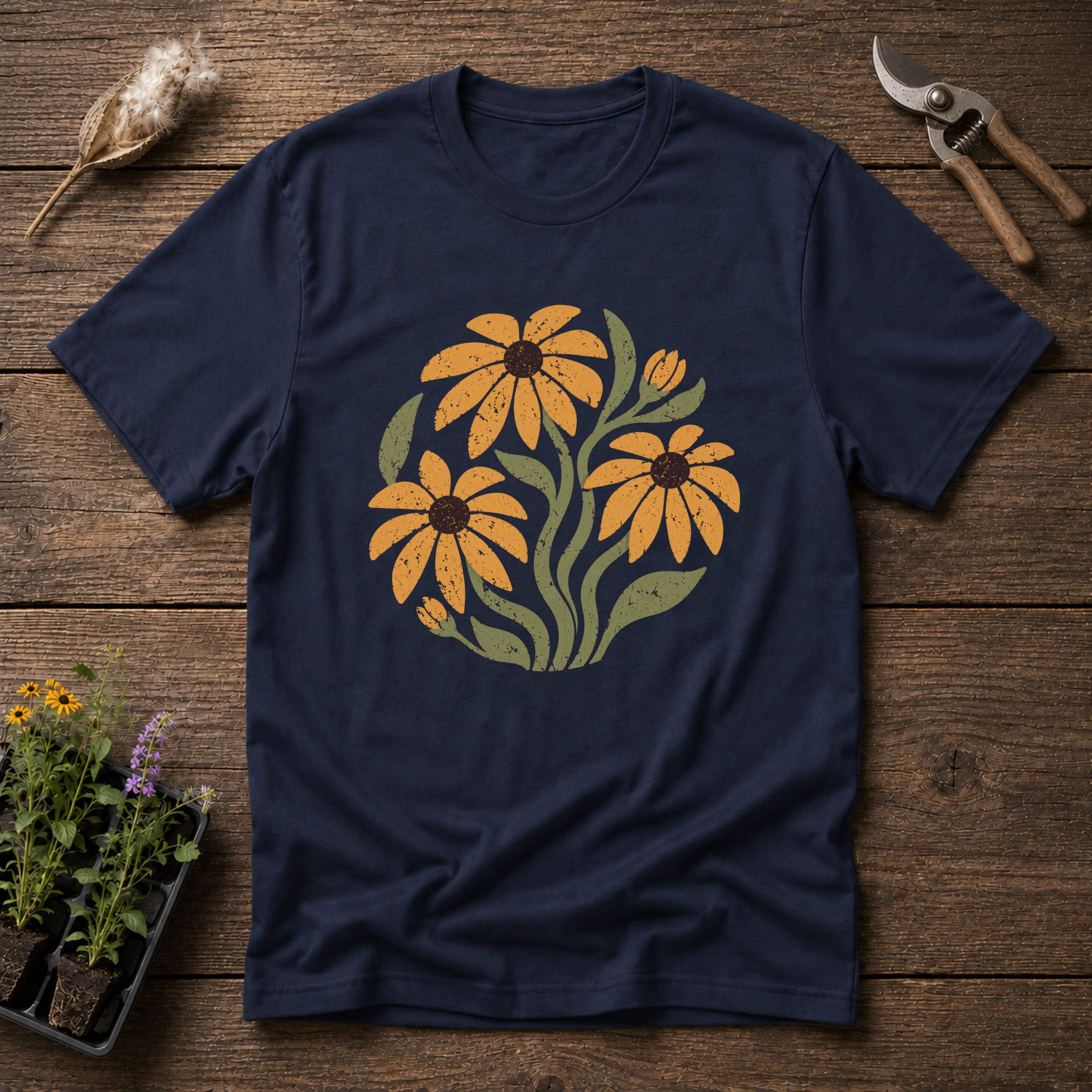 Vintage Black-eyed Susans T-Shirt