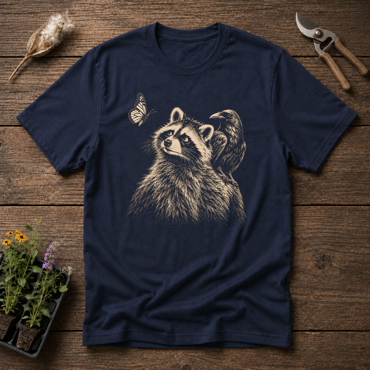 Wild Company T-Shirt in Navy