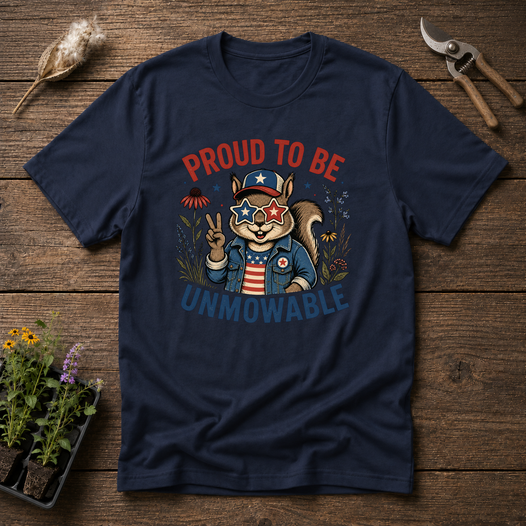 Proudly Unmowable T-Shirt