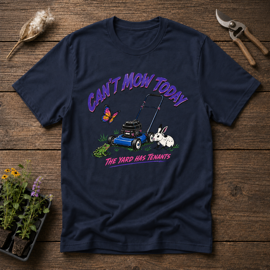Can't Mow Today T-Shirt
