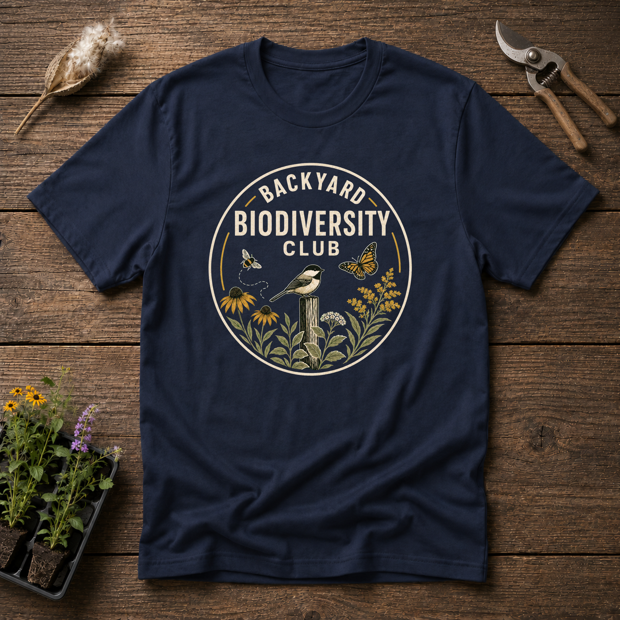 Backyard Biodiversity Club T-Shirt