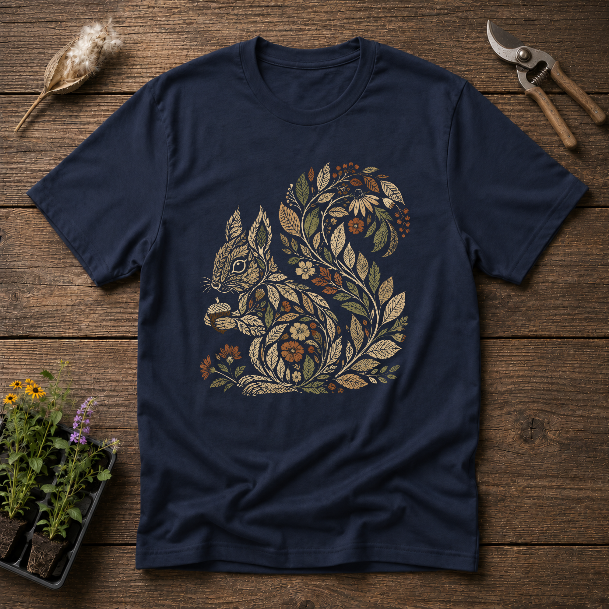 Autumn Squirrel T-Shirt