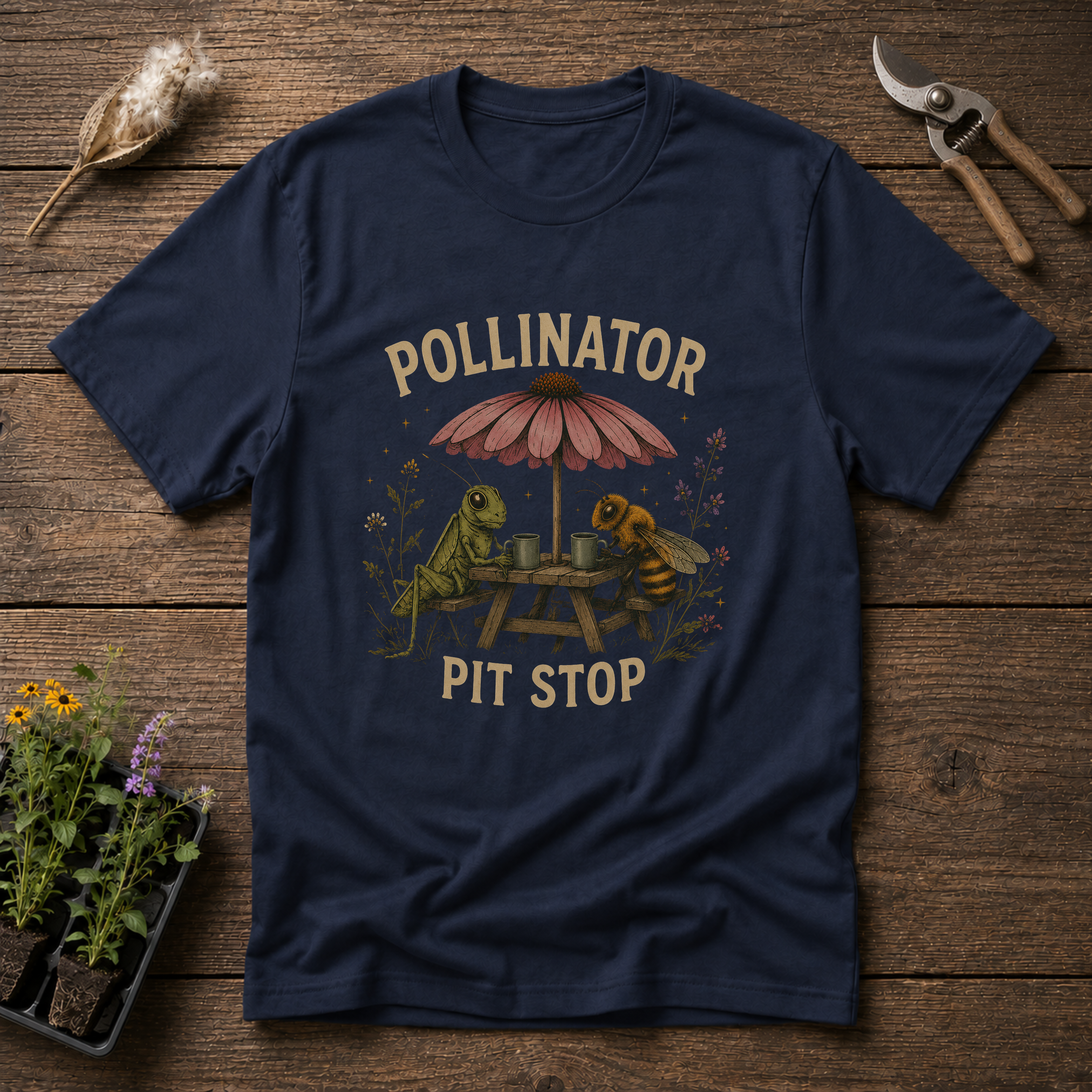 Pollinator Pit Stop T-Shirt